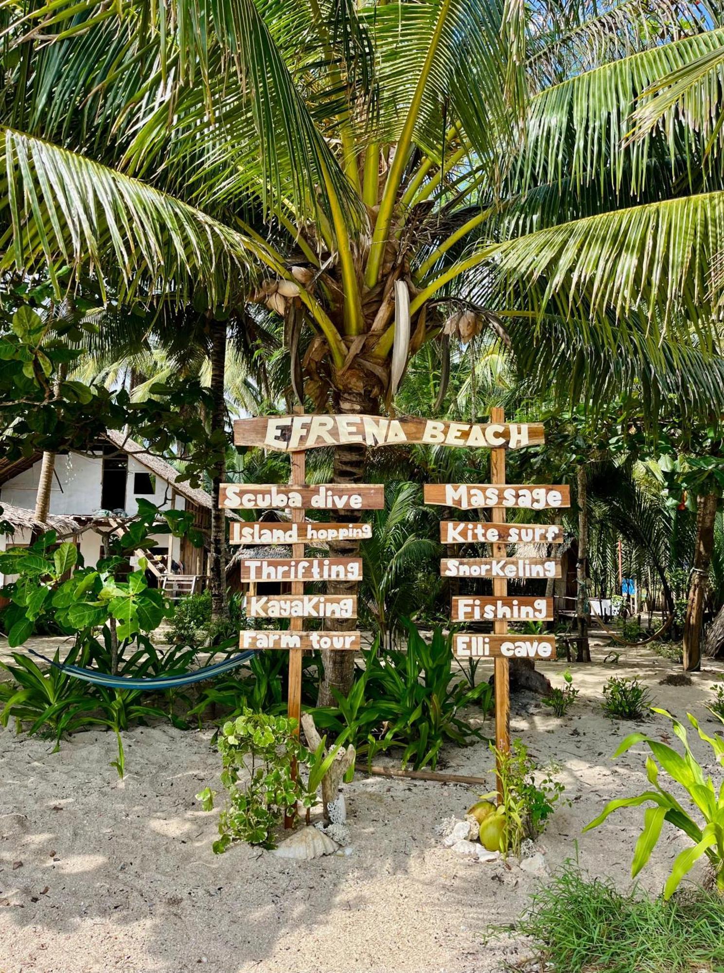 Efrena Agro Tourism Beach El Nido Eksteriør bilde