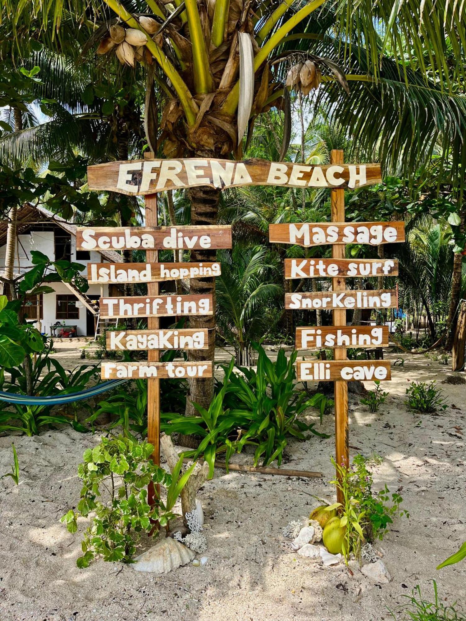 Efrena Agro Tourism Beach El Nido Eksteriør bilde